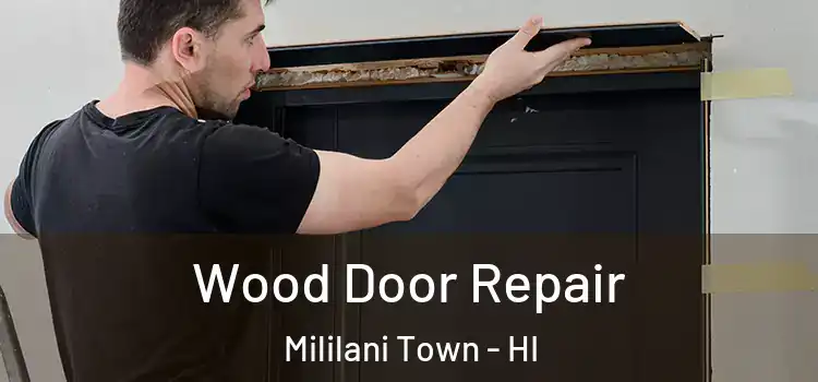 Wood Door Repair Mililani Town - HI